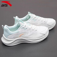 anta kids安踏漫步女鞋跑步鞋2025夏季新款輕便網(wǎng)面透氣運(yùn)動(dòng)鞋軟底減震跑鞋 【新漫步網(wǎng)面】象牙白/泡沫綠 37.5
