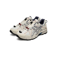 亞瑟士（asics）ASICS跑步鞋女鞋透氣運動(dòng)鞋越野抓地耐磨跑鞋 GEL-KAHANA 8 FL 白色/藍紫色 36