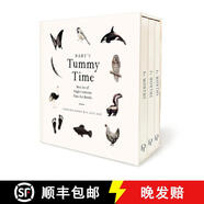 【3-4周達】Baby's Tummy Time Book Box Set: A 3-Book Box Set of High-Contrast Art for Visual Stimulation~