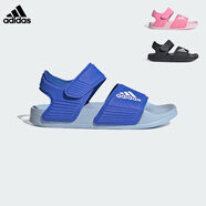 阿迪達斯（adidas）兒童涼鞋夏季男女大小童沙灘鞋  IH3632藍/白 