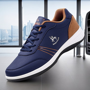 奈客保羅（Naikpllo）休閑鞋男鞋防滑耐磨運(yùn)動(dòng)跑步鞋男透氣網(wǎng)面男士爸爸鞋旅游鞋波鞋男 富貴藍(lán)32691 41 (255mm)