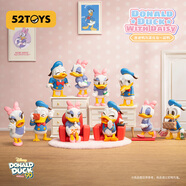 52TOYS唐老鴨與黛絲在一起鴨盲盒手辦玩具擺件整盒8只生日禮物
