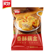美好香酥藕盒 900g 約23個(gè) 油炸藕夾肉 空氣炸鍋 早餐早點(diǎn)半成品菜