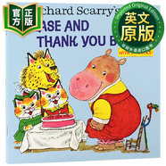 禮貌用語(yǔ) 英文原版繪本 Please and Thank You Book 斯凱瑞童書(shū) 英文版 Scarry, Richard 9780394826813