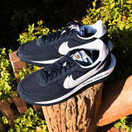 耐克（NIKE）X Sacai聯(lián)名黑藍(lán)藤原浩黑厚底跑步鞋DH2684-400 DH2684-400 36