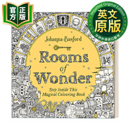 奇跡之屋 英文原版 Rooms of Wonder 喬安娜·貝思福 秘密花園作者新涂色書(shū) 英文版 9781529148305