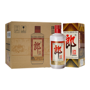 郎酒郎牌郎酒 白酒 醬酒 53度 375ml*6 整箱裝 自享贈禮口糧酒