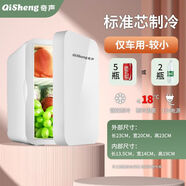 奇聲小冰箱迷你家用宿舍出租屋學(xué)生車(chē)載化妝品冷藏車(chē)家制冷兩用 白色/較小/僅車(chē)用 1L 【保鮮冷藏】一天一度電
