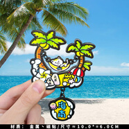 萌次【三亞】海南?？谝迂悮つ虾Ｓ^(guān)音文創(chuàng  )冰箱貼旅游紀念品伴手禮 沙灘吊床 0cm*0cm