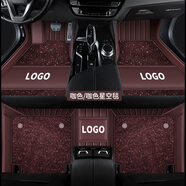跡路者馬自達3昂科塞拉CX8 CX5 CX4CX30阿特茲EZ-6專(zhuān)用全包圍汽車(chē)腳墊  真皮+星空毯【紅色系】