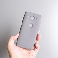 通用適配索尼XZ3手機殼奶奶灰Xperia XZ2 Premium磨砂防滑XZ1軟硅膠套XZ2 compact全包防摔純色防 灰色 XZ2 compact灰色 索尼其他型號