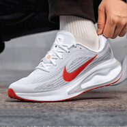 耐克（NIKE）男鞋 2025新款運動鞋JOURNEY RUN公路跑鞋緩震耐磨輕便透氣跑步鞋 FN0228-106/紅色LOGO 40