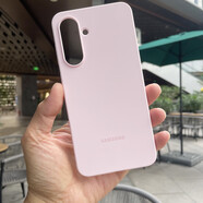 三星（SAMSUNG）三星Galaxy A56 5G硅膠保護殼A56液態(tài)硅膠手機殼適用a56全包防摔 液態(tài)硅膠殼 粉色 三星GalaxyA56