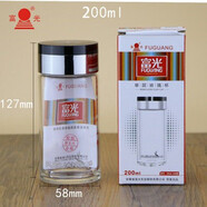 富光定制2024新款富光玻璃杯男女大容量細(xì)小短杯小巧玻璃杯280ML500ML 單層細(xì)短無網(wǎng)經(jīng)典款200ml