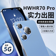 HWHR70 Pro 智能手機(jī) 旗艦芯處理器多核+256G超大內(nèi)存學(xué)生老人手機(jī) 百元超高性價(jià)比 大屏大電池長(zhǎng)續(xù)航 高級(jí)藍(lán)（免費(fèi)試用+五年質(zhì)保） 【原裝全新未拆封】8核+64GB