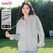 班尼路（Baleno）連帽潮流衛(wèi)衣女2025年春秋新款休閑小個子運動開衫韓系氛圍感衣服