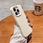藍(lán)妮子【拍照相機(jī)按鍵全包】適用 蘋果16手機(jī)殼 iPhone16promax手機(jī)殼 16pro保護(hù)套15 pro max液態(tài)硅膠 【大孔-古董白】拍照按鍵全包*真液態(tài)硅膠 蘋果16ProMax