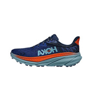 HOKA HOKA FOOT霍伽挑戰(zhàn)者7跑步鞋耐磨戶外透氣跑鞋防滑減震休閑男女情侶運(yùn)動(dòng)鞋 藏青橘 39