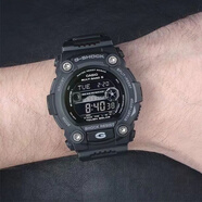 卡西歐（CASIO）電子手表經(jīng)典戶外多功能運(yùn)動(dòng)泥人軍表DW9052-1 GW-7900 GW-7900B-1太陽能+電波+潮汐
