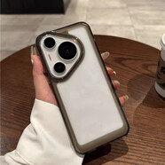 尚酷奇加厚氣囊防摔適用華為Pura70手機殼P60透明Pura70Pro+全包P70Pro保護套P50E男女新款P40感P30簡(jiǎn)約 防摔【透黑】太空殼 華為 nova 9