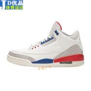 SDCK莆田-AJ3運動(dòng)鞋白水泥白粽粉紅雀北卡藍男鞋白棕爆裂紋籃球鞋女款 官方旂艦獨立日 42 官方旂艦42