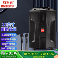 萬(wàn)利達(dá)（Malata）廣場(chǎng)舞音箱拉桿音響移動(dòng)戶外k歌12英寸低音炮唱歌大功率便攜式音箱室外12英寸