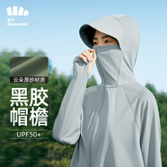 蕉下（beneunder）防曬衣女防曬服涼感披肩休閑戶外遠(yuǎn)山灰L