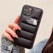 三星（SAMSUNG）潮牌北面羽絨服適用三星s25ultra手機(jī)殼s24+s23fe硅膠s22+s21fe時 羽絨服黑色+白色北面標(biāo)志 三星GalaxyNote10