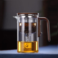 憶壺茶泡茶壺飄逸杯按壓式茶水分離快客杯加厚耐熱玻璃大容量懶人茶具
