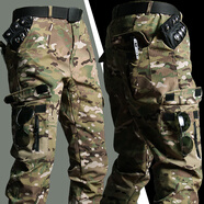 特戰(zhàn)野戰(zhàn)新款迷彩褲男戰(zhàn)術(shù)褲軍迷戰(zhàn)地褲女款軍版沖鋒褲工裝工作 S920 CP迷彩褲(微彈 ) XL 180【140-165斤】