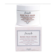 馥蕾詩(shī)（Fresh）紅茶黑茶凝時(shí)睡眠玫瑰面膜黑罐/白罐 天然玫瑰花瓣補水面膜 100ml