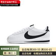 耐克（NIKE）耐克 CORTEZ 男鞋經典阿甘鞋復古運動休閑女鞋跑步鞋 807471 807471-103 白黑 41
