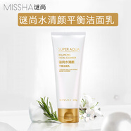 謎尚水清顏蝸牛平衡肌膚禮盒柔膚水保濕乳液面霜潔面洗面奶套裝女保濕 水清顏平衡潔面乳100ml
