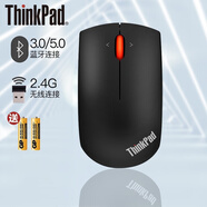 聯(lián)想ThinkPad X1 Nano/X13/L13/X390/X395/S2  13英寸商務(wù)筆記本適用配件 藍牙雙模經(jīng)典小黑鼠標 筆記本電腦適用
