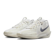 耐克（NIKE）官方男鞋 AIR ZOOM G.T. CUT 3 男子低幫外場(chǎng)實(shí)戰訓練運動(dòng)籃球鞋 DV2918-106 【米白】 40 【建議腳長(cháng)25厘米】
