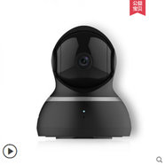 小蟻智能攝像機(jī)1080P云臺(tái)版高清夜視全景360度旋轉(zhuǎn)家用監(jiān)控?cái)z像頭 小蟻云臺(tái)版黑色(無(wú)內(nèi)存卡)