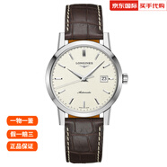 浪琴（LONGINES）官方1832系列男士機械表瑞士手表男情侶表對表 40mm 機械機芯