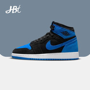 耐克（NIKE）【潮】女鞋Air Jordan中高幫aj1減震休閑透氣防滑運(yùn)動籃球板鞋 FD1437-042（藍(lán)黑） 40
