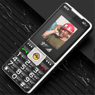 KMD老人用大屏幕大按鍵老年手機4G5g全網(wǎng)通超長(cháng)待機老人機大音量大字語(yǔ)音播報自動(dòng)報時(shí)老年機待機長(cháng) 【1.8屏.信號強】黑色 32MB 標配：手機+電池贈:充電器保護套