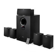 漫步者 EDIFIER R501TIII家庭影院家用客廳5.1聲道音箱多媒體音響 黑色 默認 官方標配