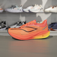 李寧（LI-NING）2025新款飛電5 challenger男子輕量回彈競速比賽跑鞋ARMV001 ARMV001-17熒光海棠紅 43