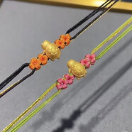 海上羅孚黃金烏龜戒指女2025新款999足金富甲一方編織戒子生日禮物送女友  禮盒