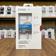 自格ZAGG 高清透明超薄幻彩變色保護(hù)殼柔韌防摔軍工適用蘋果13 iP 晶透磁吸 iPhone 13
