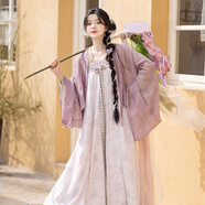 池夏【驚蟄:春幡雪柳】唐制天絲法門寺披衫齊胸吊帶裙原創(chuàng)漢服女 人棉齊胸吊帶裙 L 現(xiàn)貨
