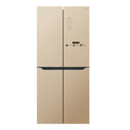 倍科（BEKO）432升十字對開四門冰箱家用變頻風(fēng)冷無霜玻璃面板大容量GNE0432SL 微瑕疵【店保一年】