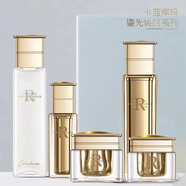 Calankuma卡藍(lán)庫(kù)瑪鎏光煥顏賦活精華乳修護(hù)抗皺抗糖緊致補(bǔ)水保濕水乳霜套裝 鎏光精華水+乳+霜+精華露+眼霜