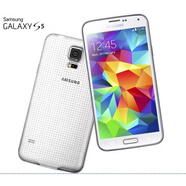 三星（SAMSUNG）適用于三星Note4原裝后蓋N9108V手機殼N9106電池蓋Note3后殼S5透明硅膠套G9008v 三星S5 后蓋【白色】 S5 三星其他型號