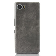 黑莓（BlackBerry）適用黑莓Keyone手機(jī)殼BlackBerry Key2保護(hù)套荔枝皮紋殼 灰色 blackberry key2 其他