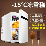 家用迷你小冰箱小型mini宿舍母乳藥品冷藏冷凍雪糕結(jié)冰車家兩用 5L低冷保鮮不結(jié)冰-圖片非 5L