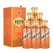 MOUTAI 王子酒 醬香經(jīng)典 醬香型白酒  整箱裝新舊包裝隨機(jī) 53度 500mL 6瓶